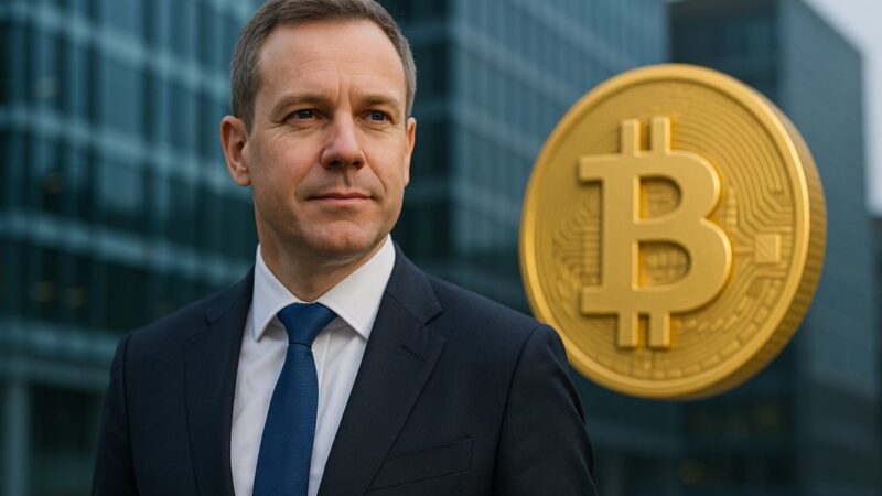 Andrew Peel founds a crypto company in Switzerland.