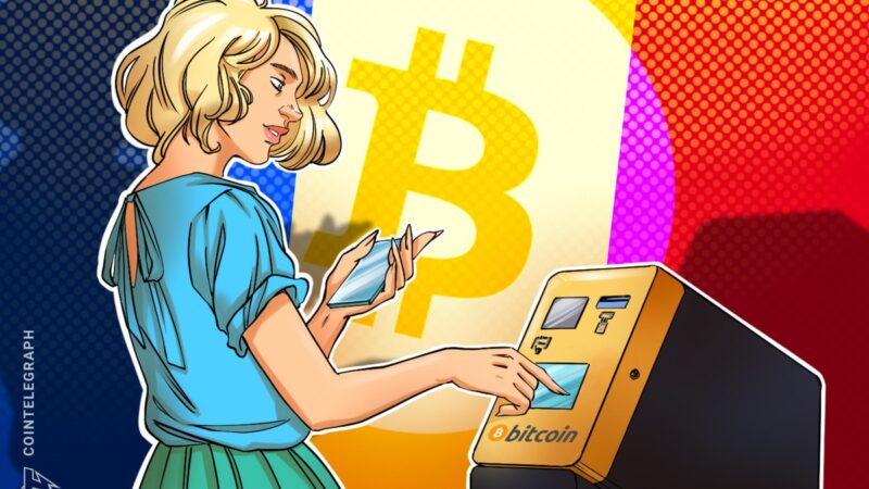 Romanian mail sets up her first Bitcoin money machine