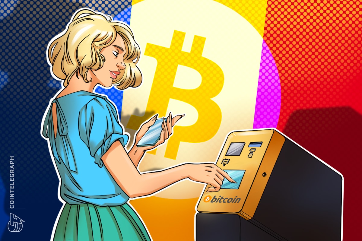 Romanian mail sets up her first Bitcoin money machine