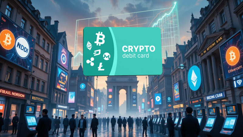 The banks overtake crypto cards at daily expenses throughout Europe