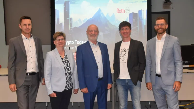 Roth – Tax advice: Lecture “Crypto Today” with Florian Wimmer