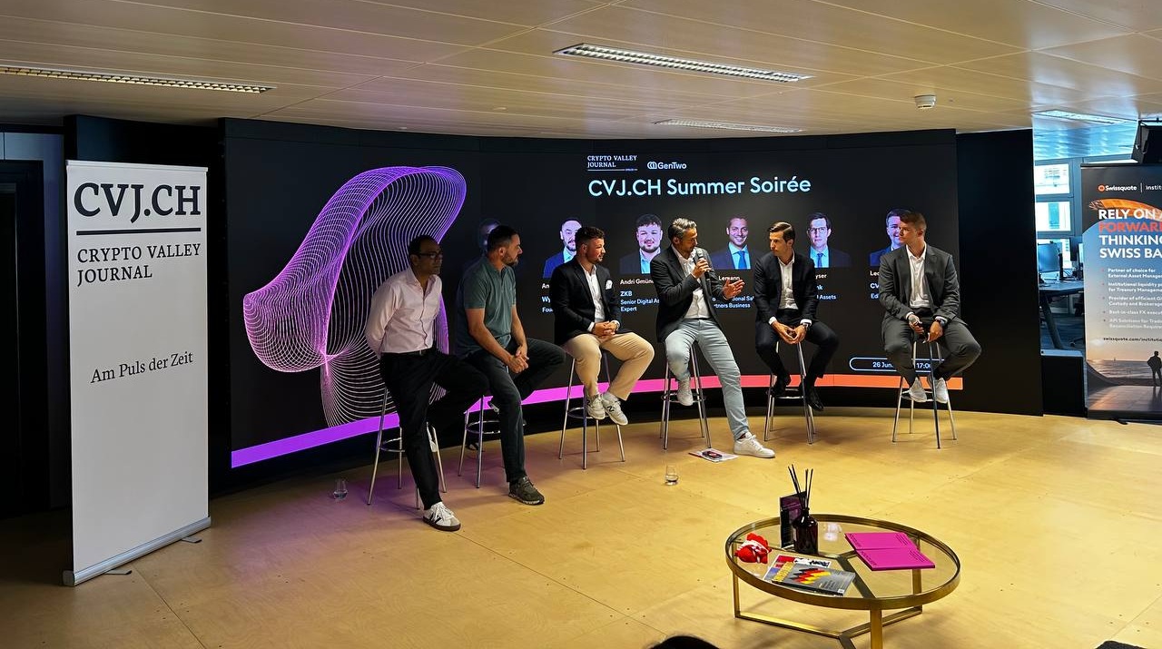 Swiss banks and digital assets: impressions of the cvj.ch Summer Soirée