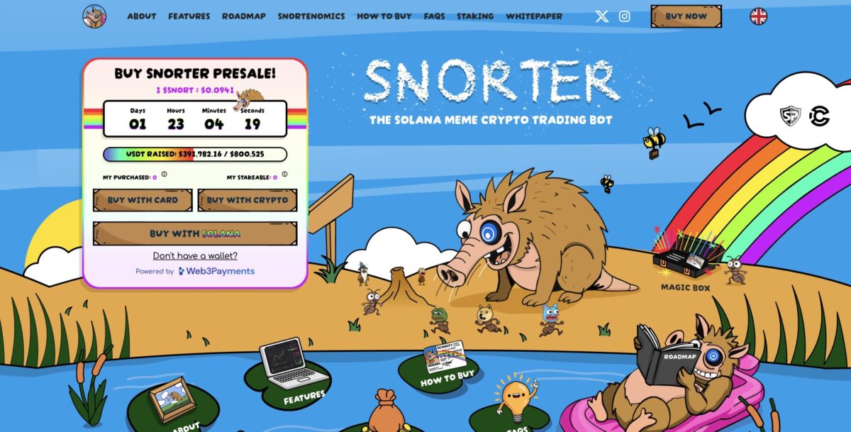 The Snorter token has exceeded $ 390,000-the best crypto ticket option for sale?