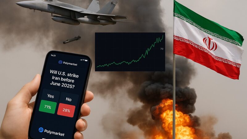The best cryptocurrency that should be bought now because the likelihood of a US attack on Iran increases to 71%