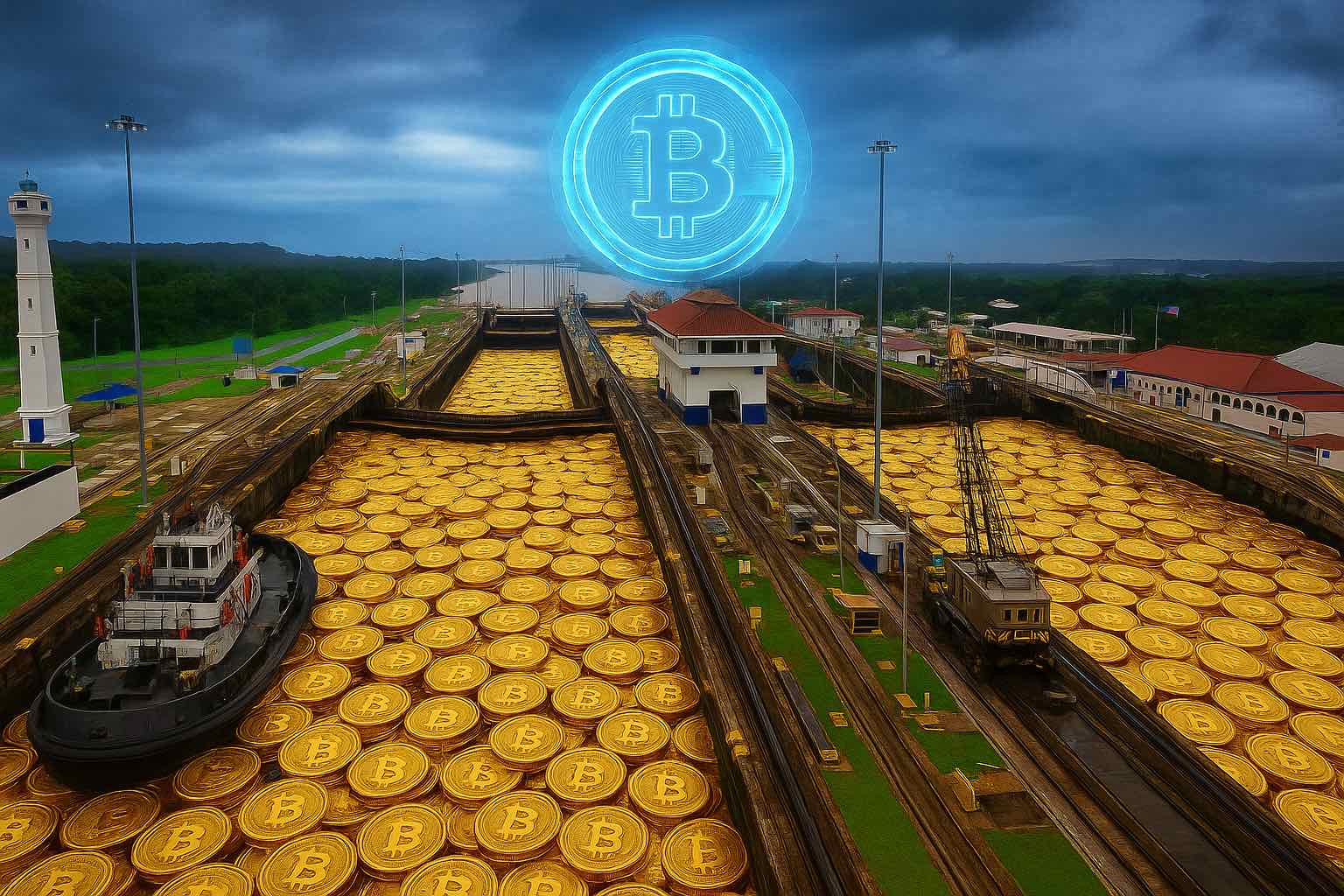 The best cryptocurrency for sale? The Panama Canal could introduce Bitcoin