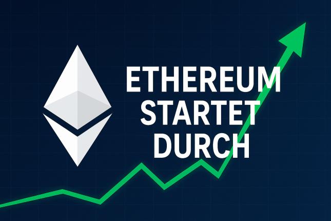 Ethereum recorded course leap: Technical signals indicate further increase