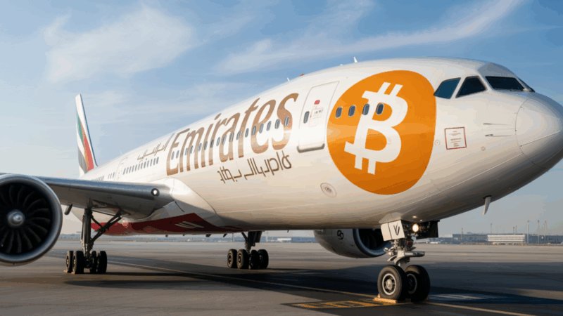 Emirates plans to accept bitcoin and crypto payments