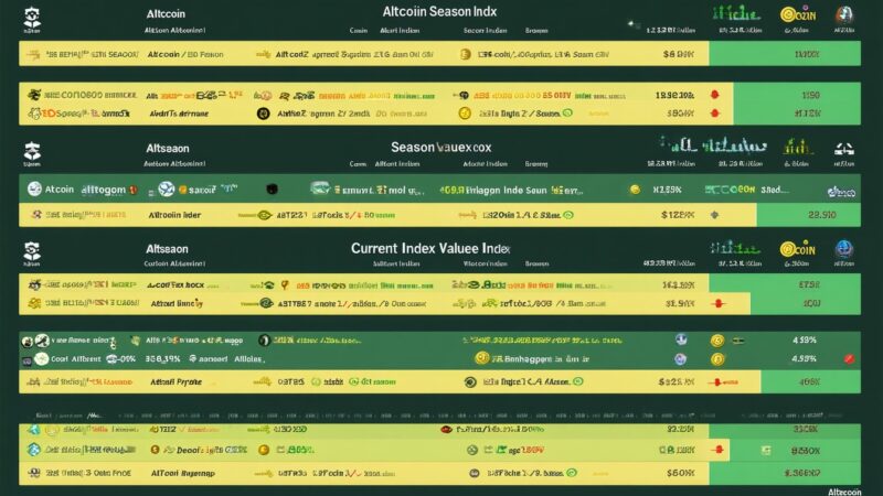 Altseason, Altcoin Season, Altcoin Season Index Current Value