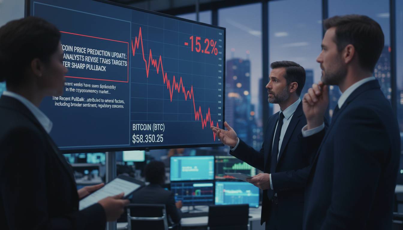 Bitcoin Price Prediction Update: Analysts Revise Targets After Sharp Pullback