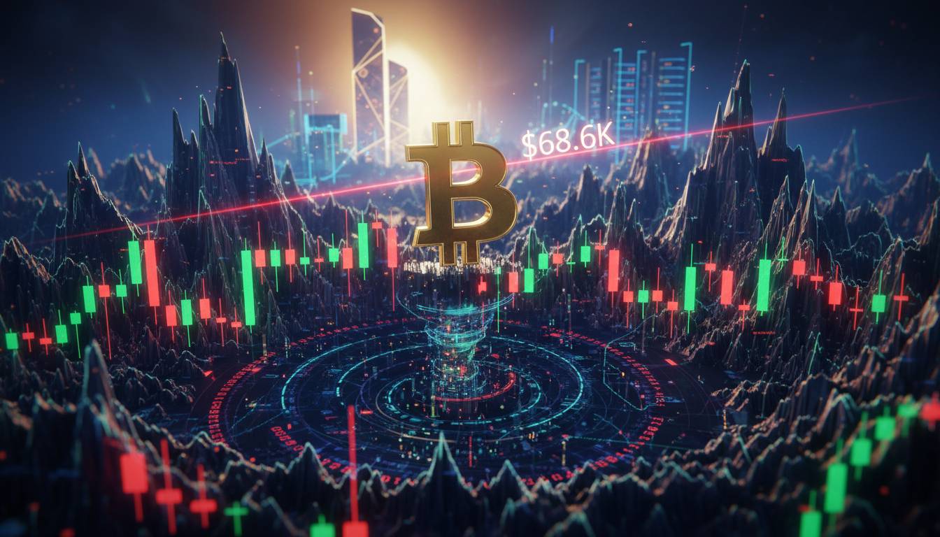 Bitcoin Price Prediction: Will BTC Hit $68.6K Before Next Drop?