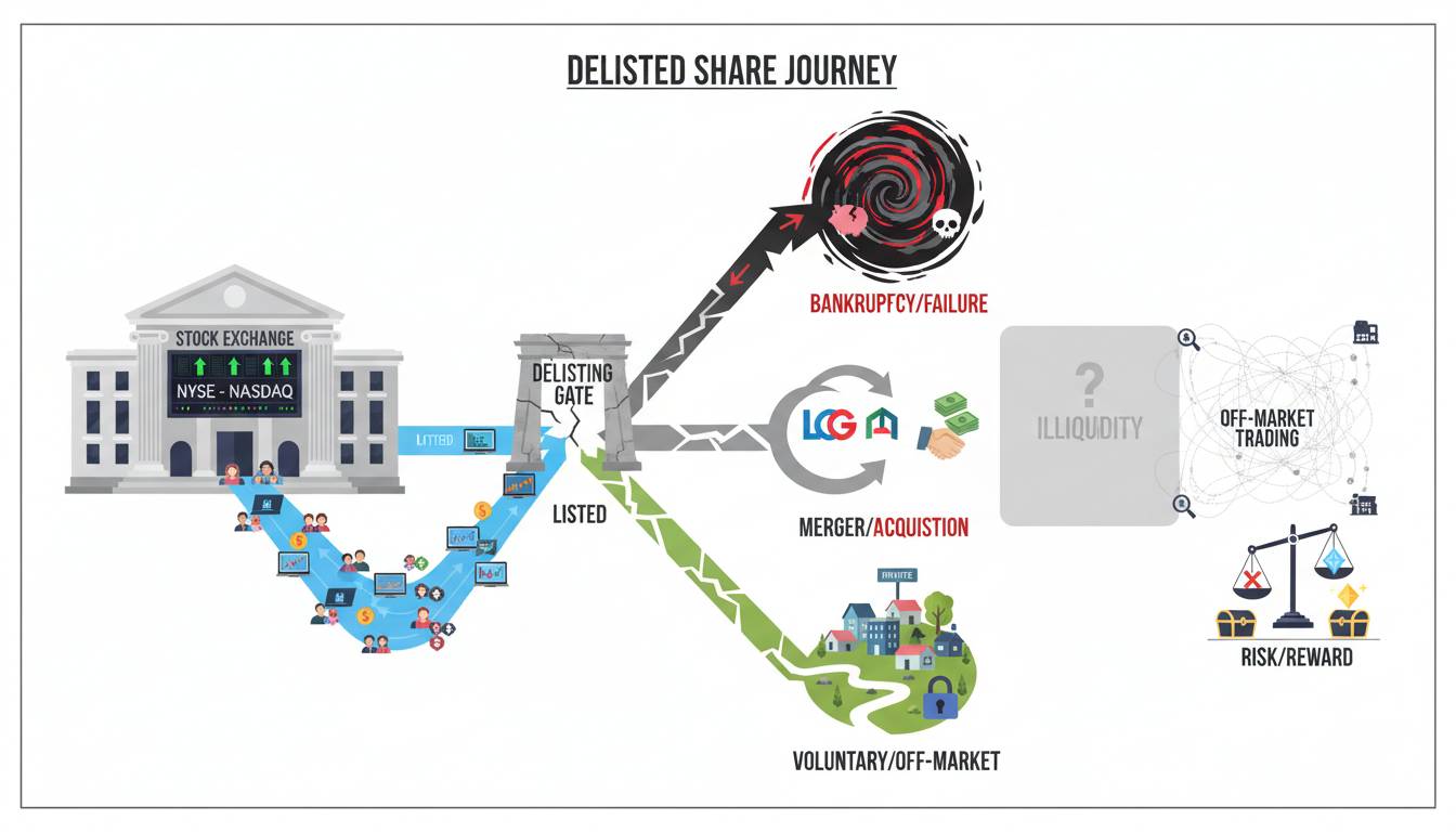 Delisted Share Price Guide: How to Value and Trade Off-Market Stocks