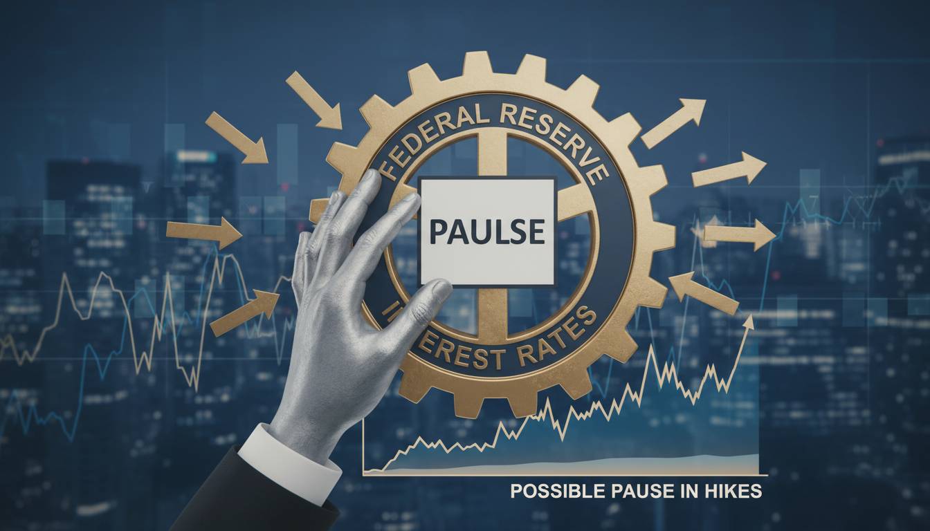 Federal Reserve Interest Rates: Officials Signal Possible Pause in Hikes