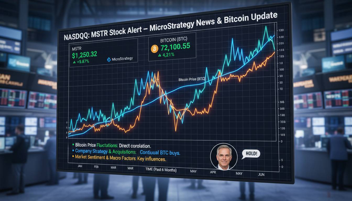 NASDAQ: MSTR Stock Alert – MicroStrategy News & Bitcoin Update