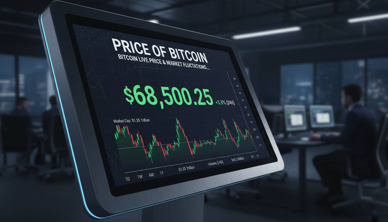 Price of Bitcoin: Bitcoin Live Price & Market Fluctuations...