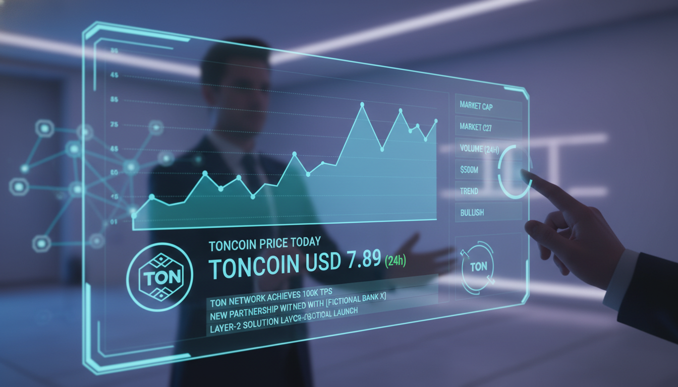 Toncoin Price Today: TON Market Trend and Latest Network Updates