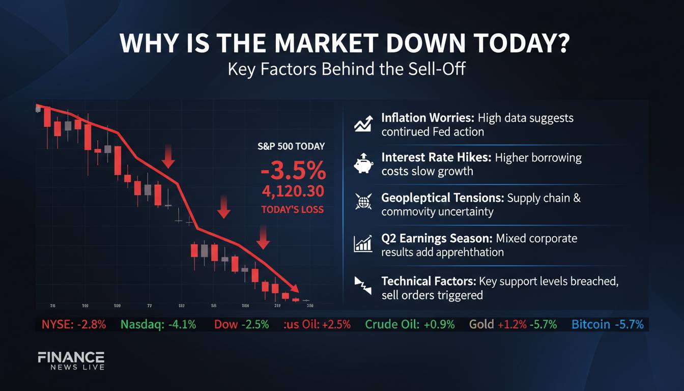 Why Is the Market Down Today? Key Factors Behind the Sell-Off