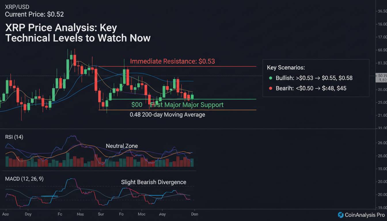 XRP Price Analysis: Key Technical Levels to Watch Now